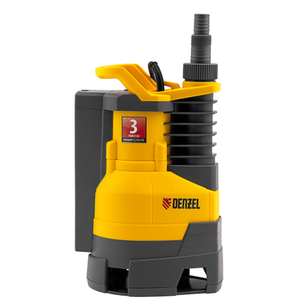 Дренажный насос DENZEL DPХ450, 450 Вт, подъем 5 м, 9000 л/ч