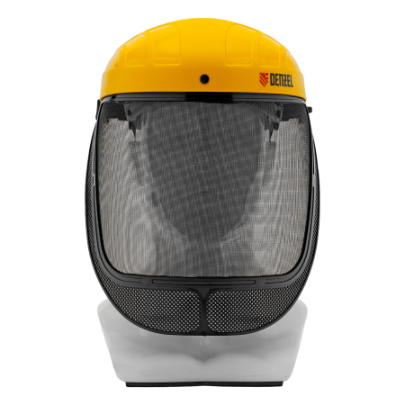 Щиток защитный лицевой с сеткой DENZEL "СВОНА" НС-01 "ЛЮКС", плавная регулировка храповик