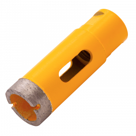 Сверло алмазное по керамограниту DENZEL 72681, 25 мм, М14, мокрая резка