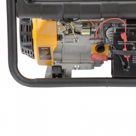 Генератор бензиновый DENZEL PS 70 EA, 7.0 кВт, 230 В, 25 л, электростартер