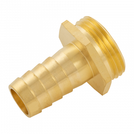Штуцер для шланга DENZEL 97272, 3/4 дюйм, с наружной резьбой G1