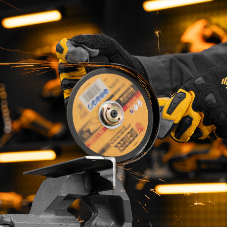 Пневматическая углошлифовальная машина DENZEL AG125, 11000 об/мин, 125 мм, 186 л/мин