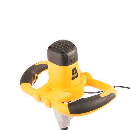 Миксер строительный DENZEL EM-1-1220, 1220 Вт, 0-480/0-800 об/мин