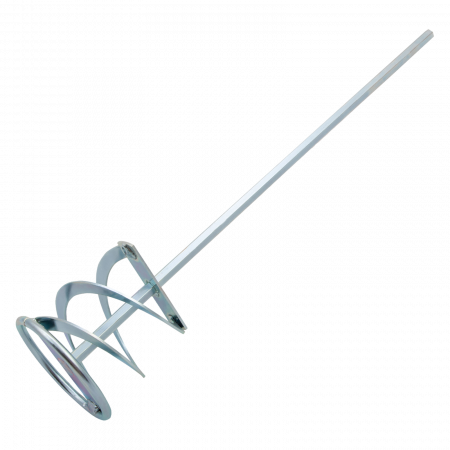 Миксер для красок и штукатурных смесей DENZEL 848447, 80 x 400 мм, шестигранный хвостовик