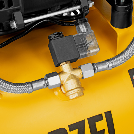 Компрессор безмасл. малошумный DENZEL DLP-950/24, 950Вт,24 л, 2850 об/мин, 170 л/мин