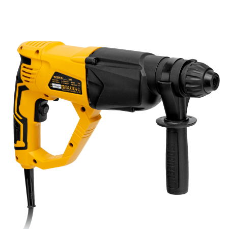 Перфоратор электрический DENZEL RH-1050-26, SDS-plus, 1050 Вт, 3.2 Дж, 3 плюс 1 режим