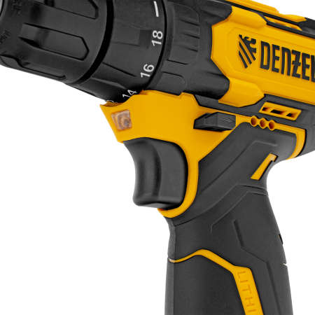 Дрель-шуруповерт аккумуляторная DENZEL CDQ-12, Li-Ion, 12 В Дрель-шуруповерт аккумуляторная DENZEL CDQ-12, Li-Ion, 12 В