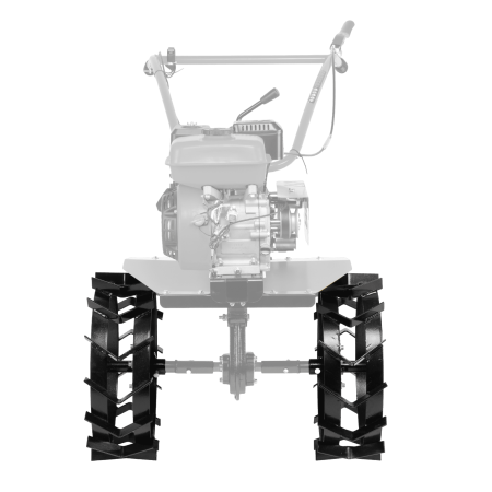 Грунтозацепы DENZEL 460/160 мм, посадка круг 30 мм, комплект 2 шт