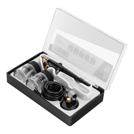 Аэрограф с нижним бачком DENZEL AB2, 0,8 мм, 22 мл, 11 л/мин