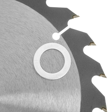 Пильный диск по дереву DENZEL ф210 х 30 мм, 24 зубьев