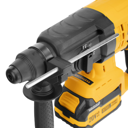 Перфоратор аккумуляторный бесщет. DENZEL RHH-BL-20-28, 3 Дж, Li-Ion, 20 В