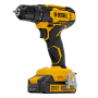 Дрель-шуруповерт аккумуляторная DENZEL CDQ-20, Li-Ion, 20 В Дрель-шуруповерт аккумуляторная DENZEL CDQ-20, Li-Ion, 20 В