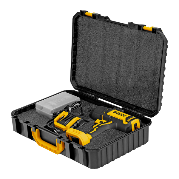 Гайковерт ударный аккумуляторный бесщет. DENZEL CIWH-BL-20-1000, Li-Ion, 20 В