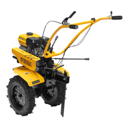 Мотоблок DENZEL DPT-370S, 7 л.с., ремен.сцеп, фрез 3х4, ШОМ, передачи 3В/1Н