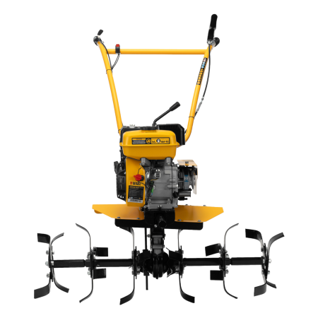 Мотоблок DENZEL DPT-170S, 7 л.с., ремен.сцеп, фрез 3х4, ШОМ, передачи 2В/1Н