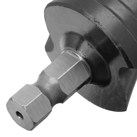 Сверло ступенчатое DENZEL, 9-12-15-18-21-24-27-30-33-36 мм, Р6М5, 6-гр. хвостовик