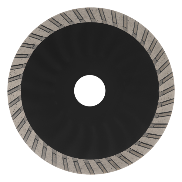 Диск алмазный отрезной DENZEL ф125 х 22,2 мм, Турбо, сухое резание, HWD92