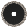 Диск алмазный отрезной DENZEL ф125 х 22,2 мм, Турбо, сухое резание, HWD92