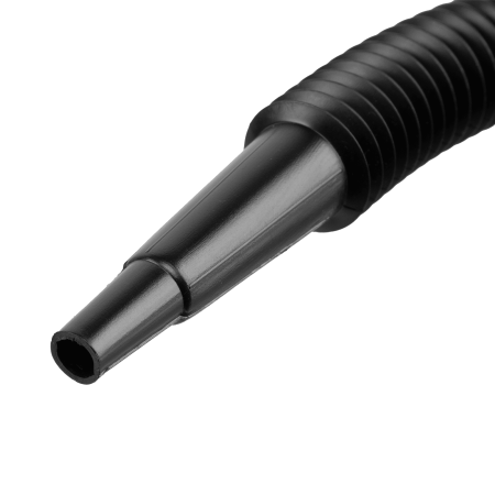 Воронка пластиковая DENZEL 135 мм с металлическим ситом и гибким наконечником