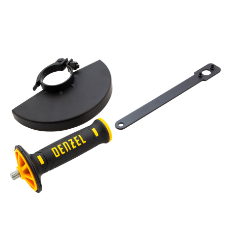 Машина шлифовальная угловая DENZEL AG180-2000, 2000 Вт, 180 мм, 8500 об/мин