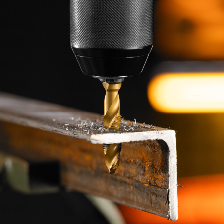 Сверло-метчик DENZEL М10 х 1,25 мм, Р6М5