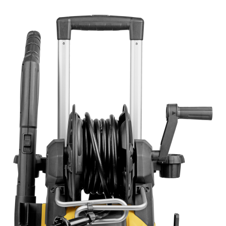 Моечная машина высокого давления DENZEL R-180iD, 2000 Вт, 180 бар, 420 л/ч, асинхронный двигатель, с барабаном