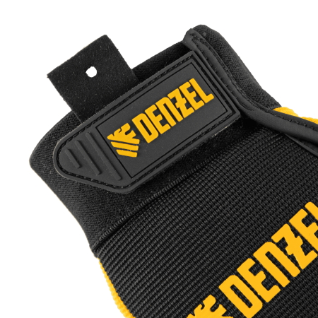 Перчатки универсальные DENZEL усиленные, размер 9