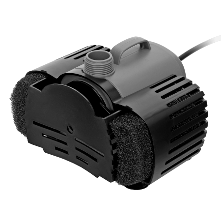 Насос фонтанный DENZEL FNP90-39, 92 Вт, подъем 3,9 м, 3200 л/ч, колокольчик/каскад/гейзер