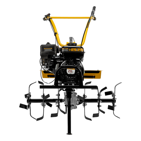 Мотоблок DENZEL DPT-370X, 7 л.с, дисковое сцепление,  фрез 3 x 4, ВОМ, передачи 3В/1Н