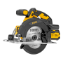 Пила циркулярная аккумуляторная DENZEL CCSH-20-165, 165 мм, Li-Ion, 20 В