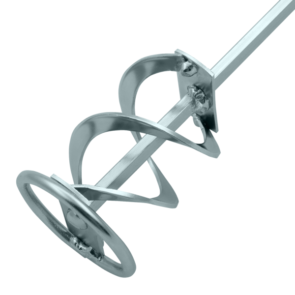 Миксер для красок и штукатурных смесей DENZEL 848437, 60 x 400 мм, шестигранный хвостовик