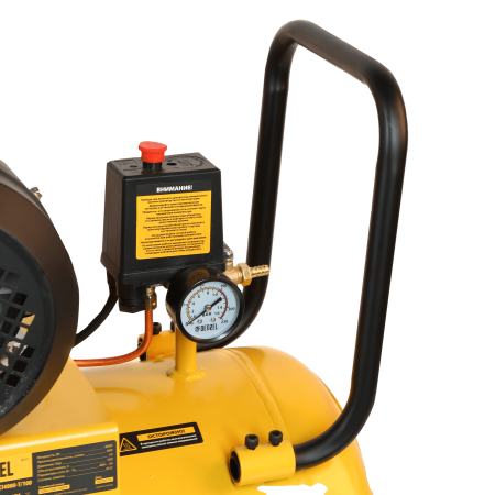 Компрессор воздушный DENZEL BCI5500-T/270, 5.5 кВт, ременный привод, 270 литров, 850 л/мин