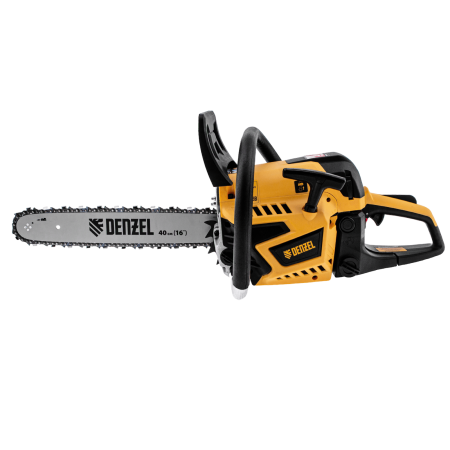 Пила цепная бензиновая DENZEL DS-4516, шина 40 см, 45 см3, 2,5 л.с, шаг 0,325, 64 звена