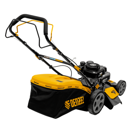 Газонокосилка бензиновая DENZEL GLR-460SP-ZS, 149 см3, ширина 46 см, привод, травосборник 65 л