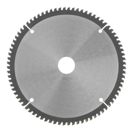 Пильный диск по алюминию DENZEL ф210 х 30 мм, 80 зубьев