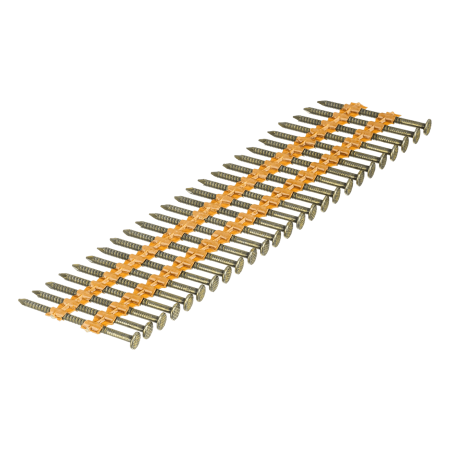 Гвозди DENZEL для пнев. нейлера (крашен.) длина - 50 мм, диам. - 2,9 мм, 2000 шт.