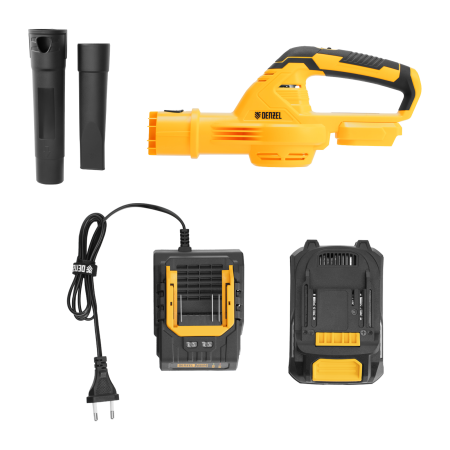 Воздуходувка аккумуляторная DENZEL AB-500, 60 м/с, 500 м3/ч, Li-Ion, 20 В