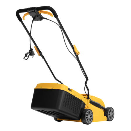 Газонокосилка электрическая DENZEL GMC-1200, шир.,32см, 1200 Вт, 3 уров., травосб. 30 л