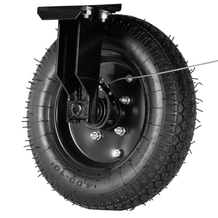 Прицеп для мотоблока DENZEL TT-500, оцинк., груз. 500 кг, рег. сцепка, колеса 4.00-10, в упаковке