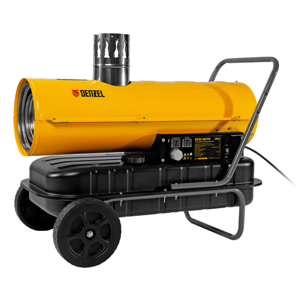 Дизельная тепловая пушка DENZEL NHG-20i, 20 кВт, 600 м3/ч, непрямой нагрев, цифровой термостат