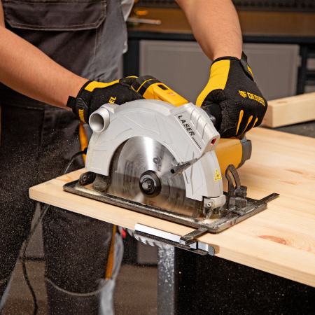 Циркулярная пила DENZEL CS-210, 1800 Вт, 210 мм