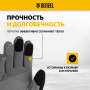 Перчатки универсальные DENZEL, искусственный мех, работа с сенсорным экраном, размер 10