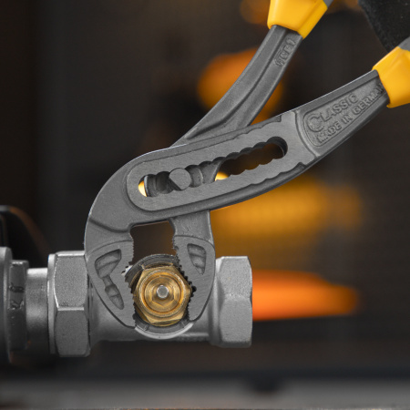 Клещи переставные DENZEL трехкомпонентные рукоятки 240 мм