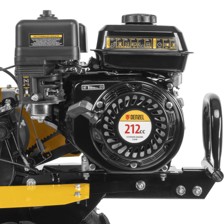 Мотоблок DPT-270, 7 л.с., ремен.сцеп, шир 85 см, глуб 35 см,фрез 3х4,ШОМ,скор 2В/1Н,кол 8" Denzel