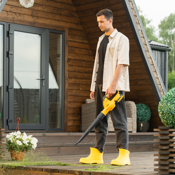 Воздуходувка аккумуляторная DENZEL AB-500, 60 м/с, 500 м3/ч, Li-Ion, 20 В