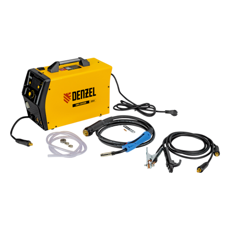 Аппарат инвертор DENZEL. полуавтомат. cварки IMIG-205SDR, 200 А, ПВ 60%, катушка 5 кг