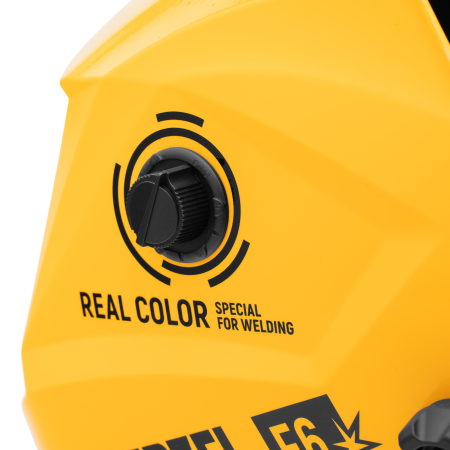 Щиток защитный лицевой DENZEL (маска сварщика) F6, см. окно 93х43, Real Color, DIN4/5-8/9-13