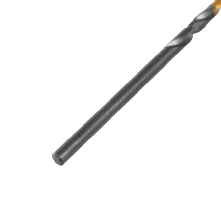 Сверло по металлу DENZEL 2 мм, HSS-Tin, Golden Tip, 10 шт.