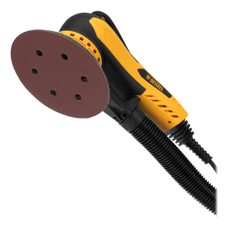 Машина шлифовальная орбитальная бесщет DENZEL OS-150-BL, 350 Вт, 4000-10000 об/мин