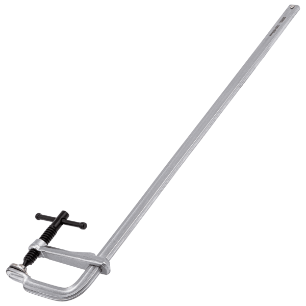 Струбцина DENZEL F-образная, 100x600мм, кованая Струбцина DENZEL F-образная, 100x600мм, кованая